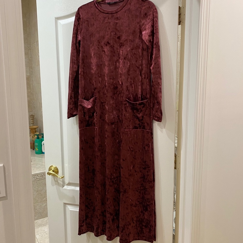 Velvet Maxi Dress